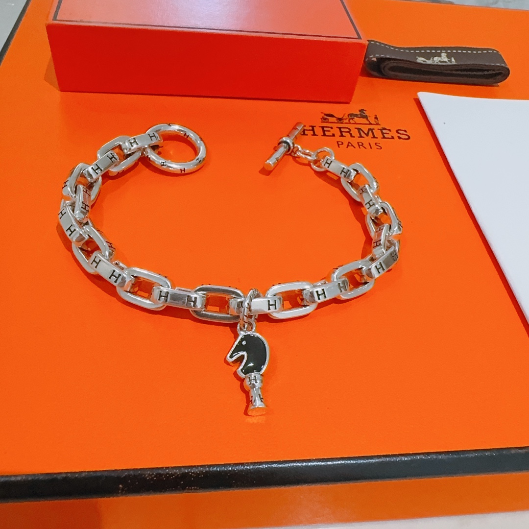 【HERMES】ブレスレット、ファッションシンプルなスタイル 2473