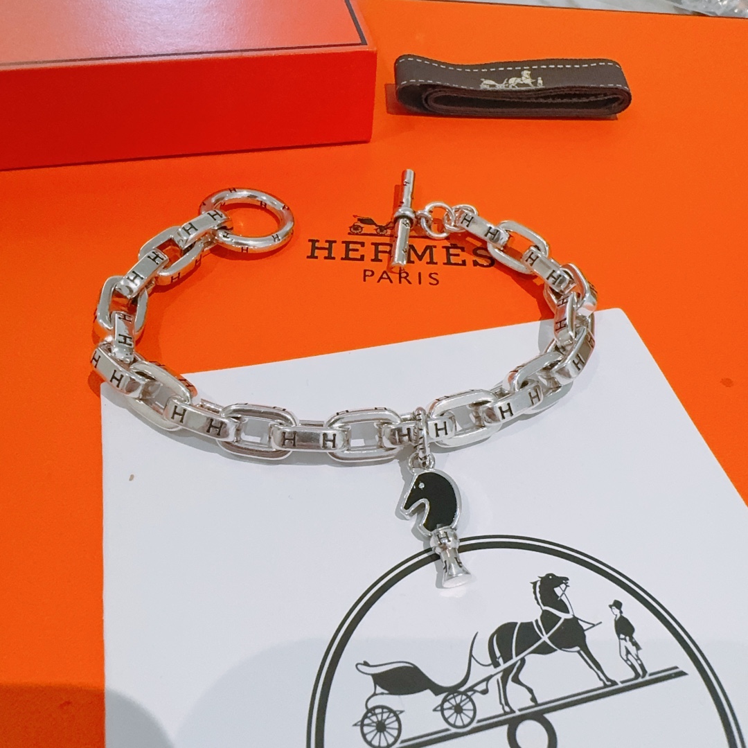 【HERMES】ブレスレット、ファッションシンプルなスタイル 2473