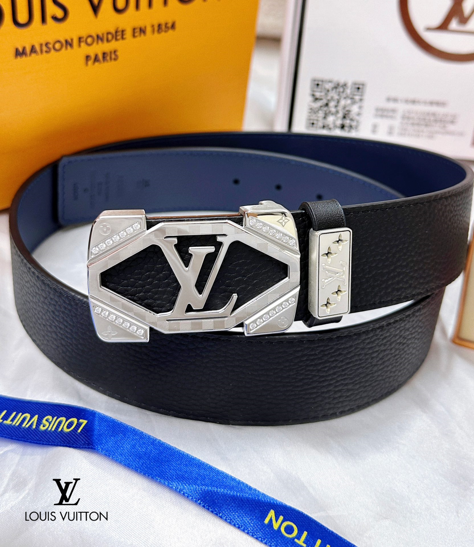 【LOUIS VUITTON】(ルイヴィトン) 3.8cmベルト メンズ  24706