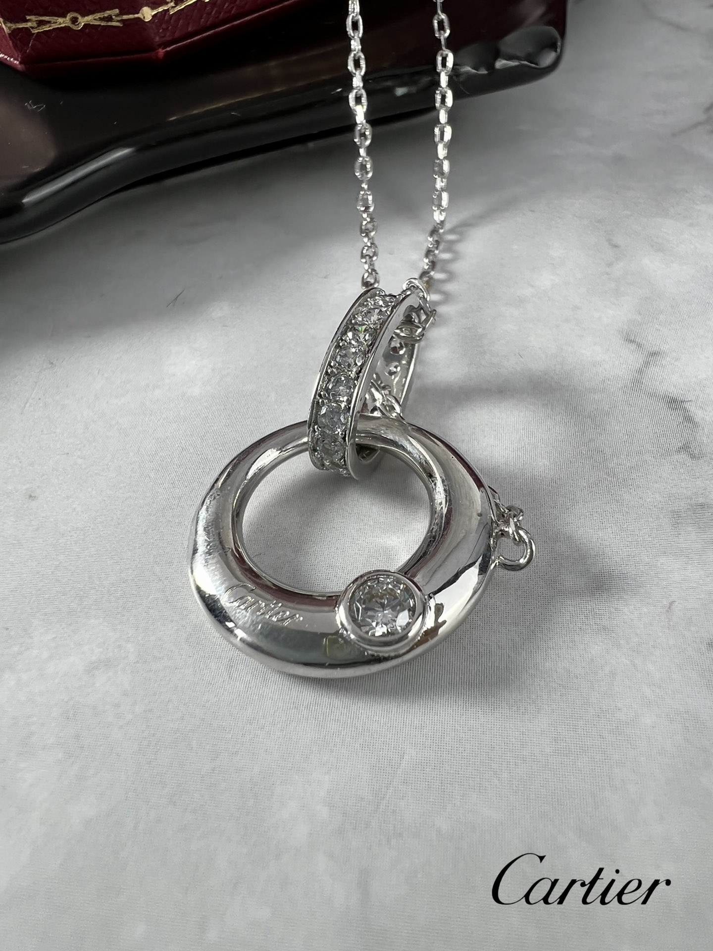 【CARTIER】ネックレス、新しいネックレス万能シンプルファッションオーナメント 2472