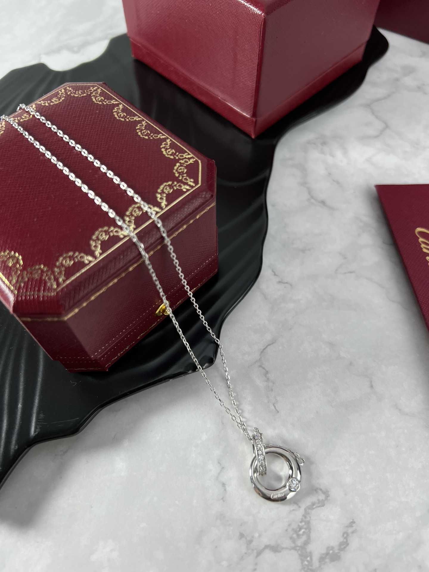 【CARTIER】ネックレス、新しいネックレス万能シンプルファッションオーナメント 2472