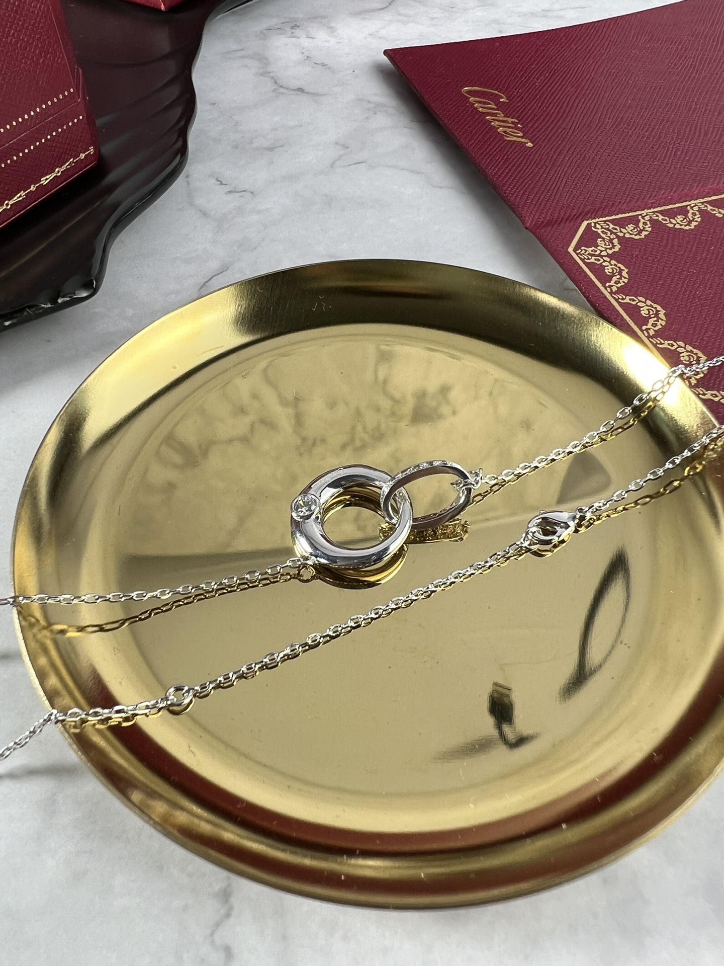 【CARTIER】ネックレス、新しいネックレス万能シンプルファッションオーナメント 2472