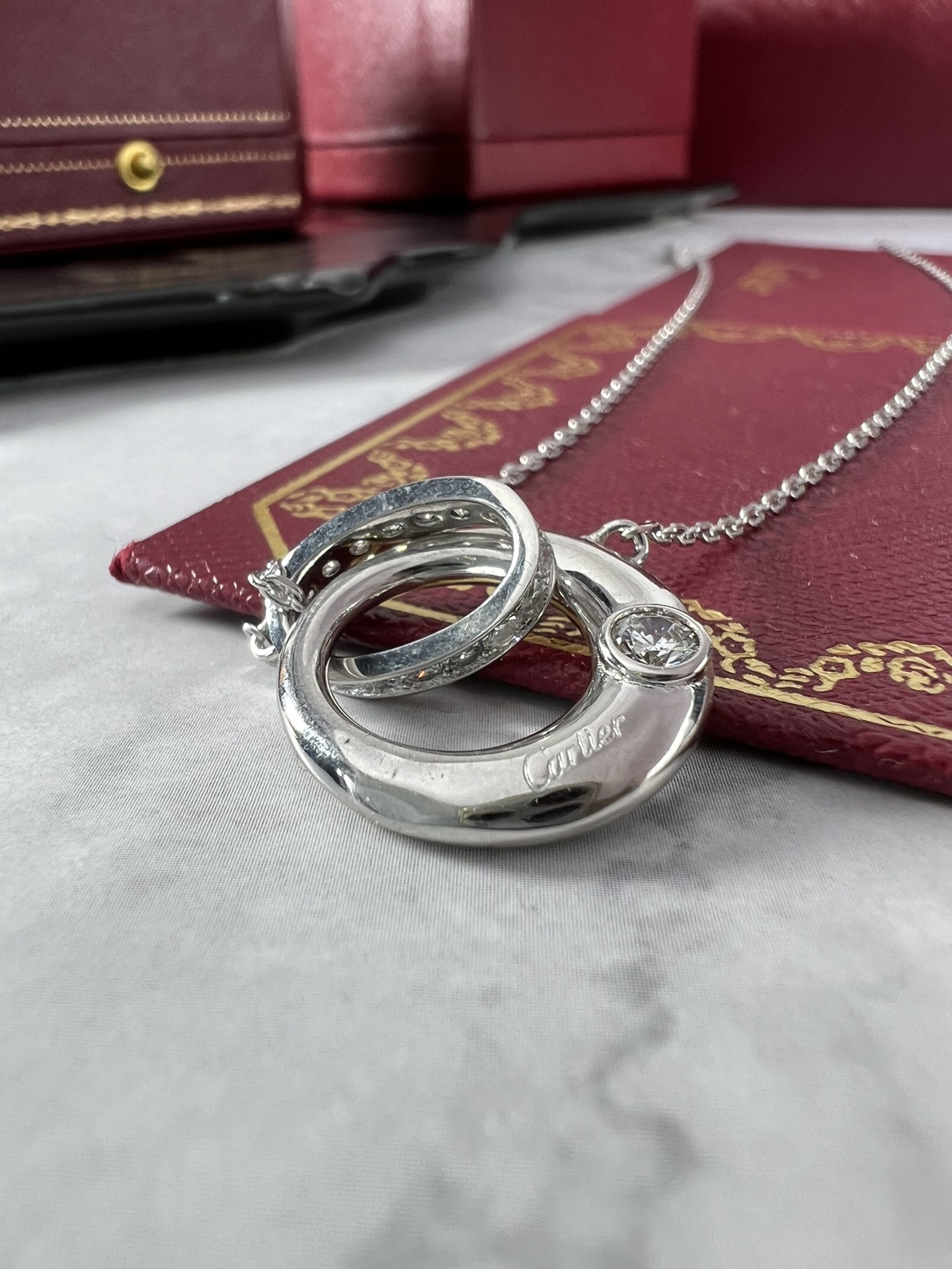 【CARTIER】ネックレス、新しいネックレス万能シンプルファッションオーナメント 2472