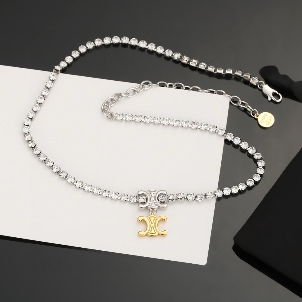 【CELINE】ネックレス、新しいネックレス万能シンプルファッションオーナメント 2474