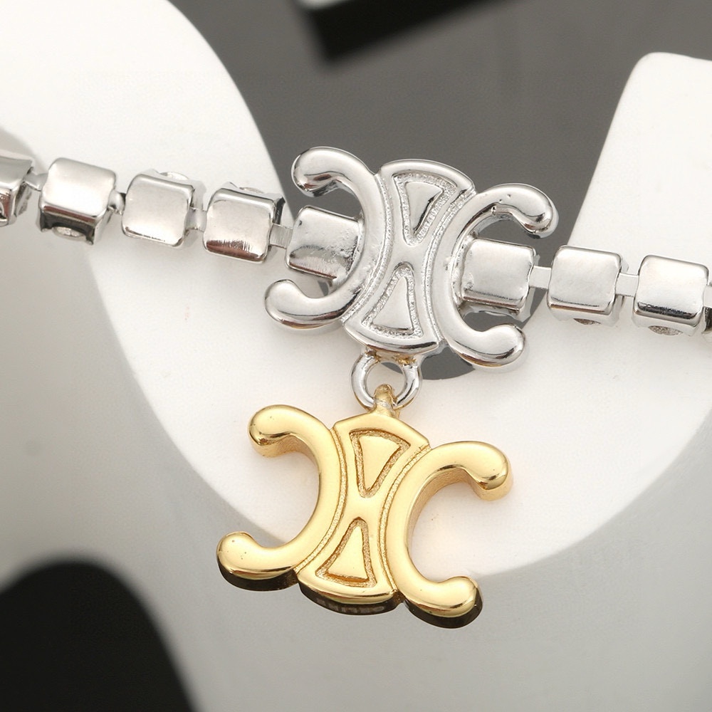 【CELINE】ネックレス、新しいネックレス万能シンプルファッションオーナメント 2474