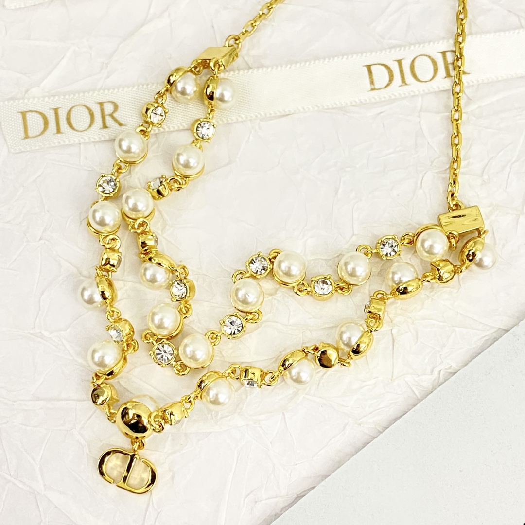 【DIOR】ネックレス、新しいネックレス万能シンプルファッションオーナメント 2473