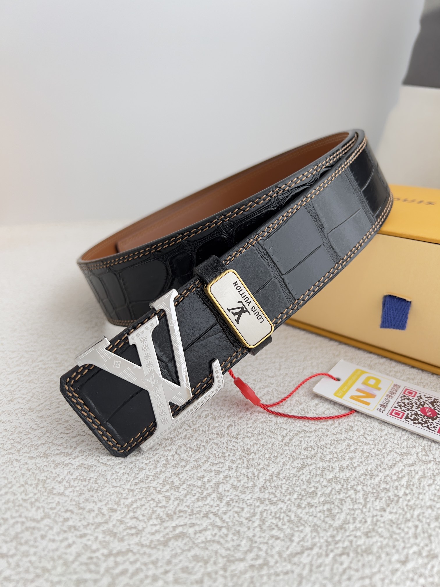 【LOUIS VUITTON】(ルイヴィトン) 3.8cmベルト メンズ  24706