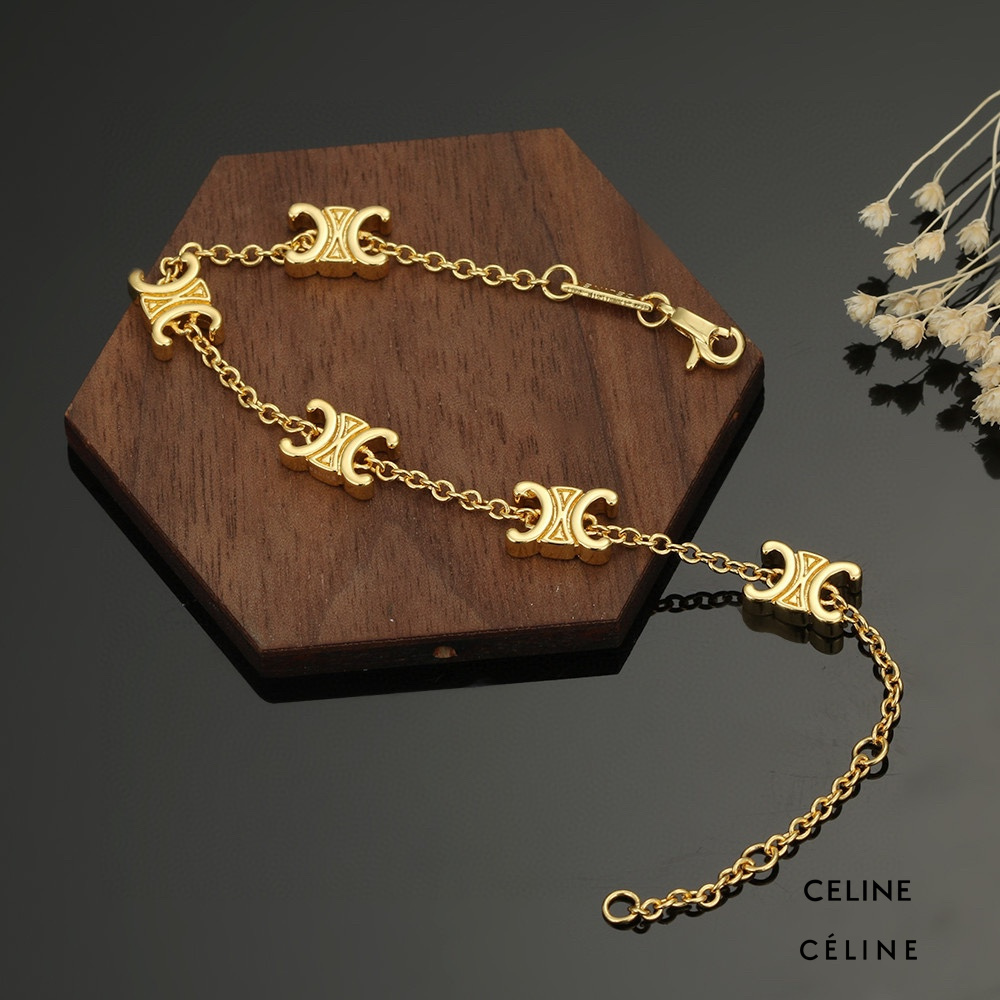 【CELINE】ブレスレット、ファッションシンプルなスタイル 2474