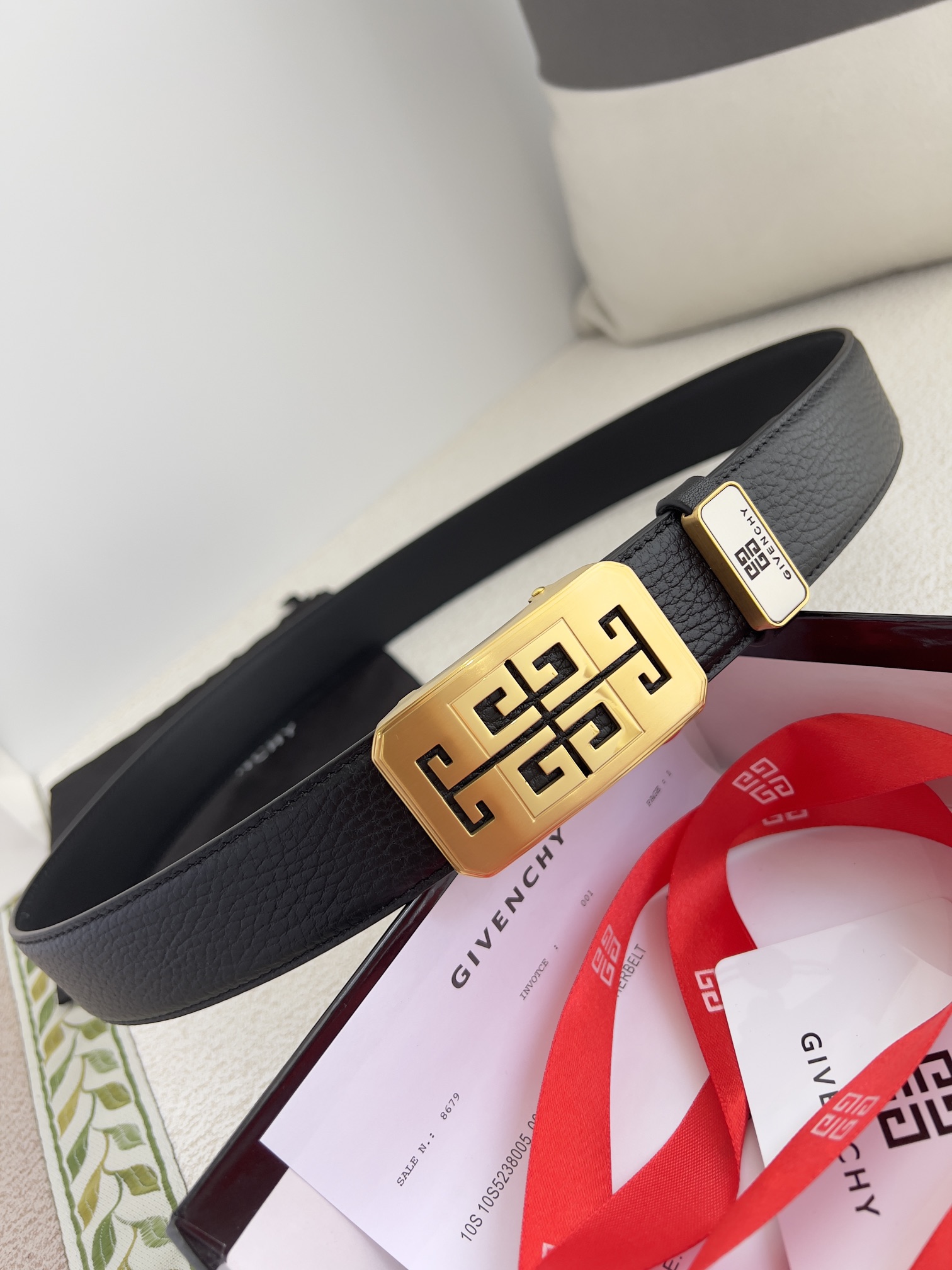 【GIVENCHY】(ジバンシー) 3.5cmベルト メンズ 24706