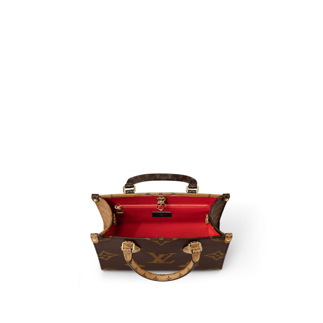 哈LV【LOUIS VUITTON 公式旗艦店】ルイヴィトン 斜めがけバッグ オンザゴー PM