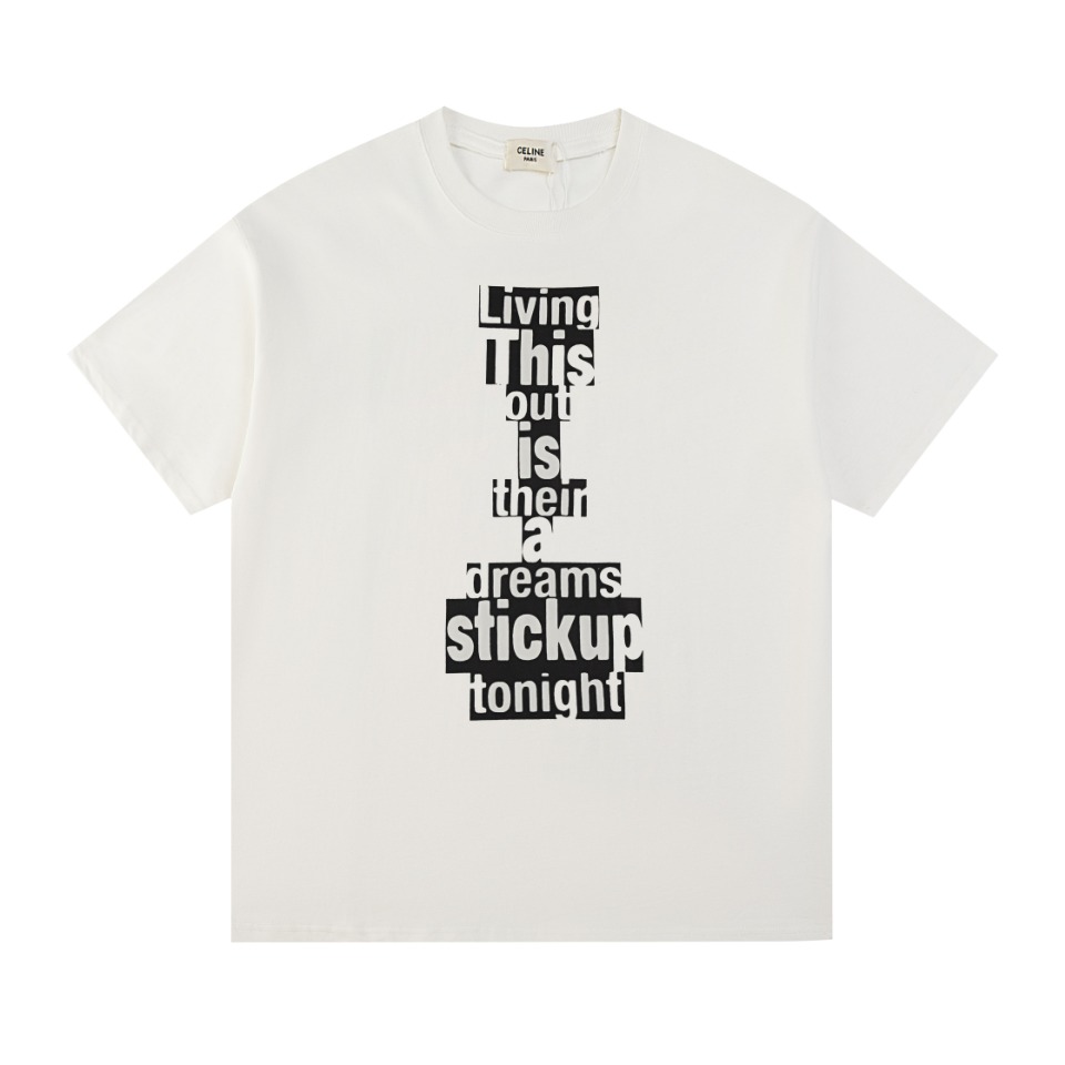 【CELINE  公式旗艦店】セリーヌ  Tシャツ ご好評に付き再入荷！