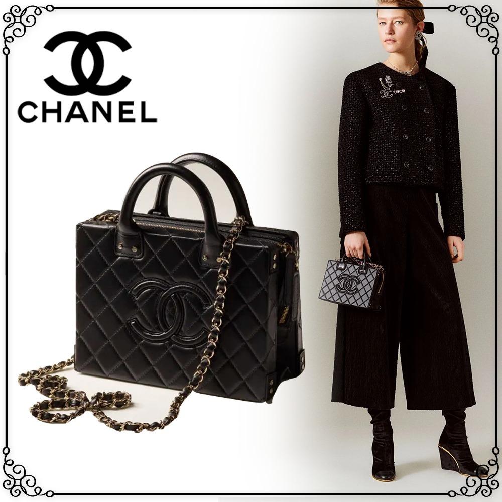 【完売必至】CHANEL バニティケース バッグ  4カラー