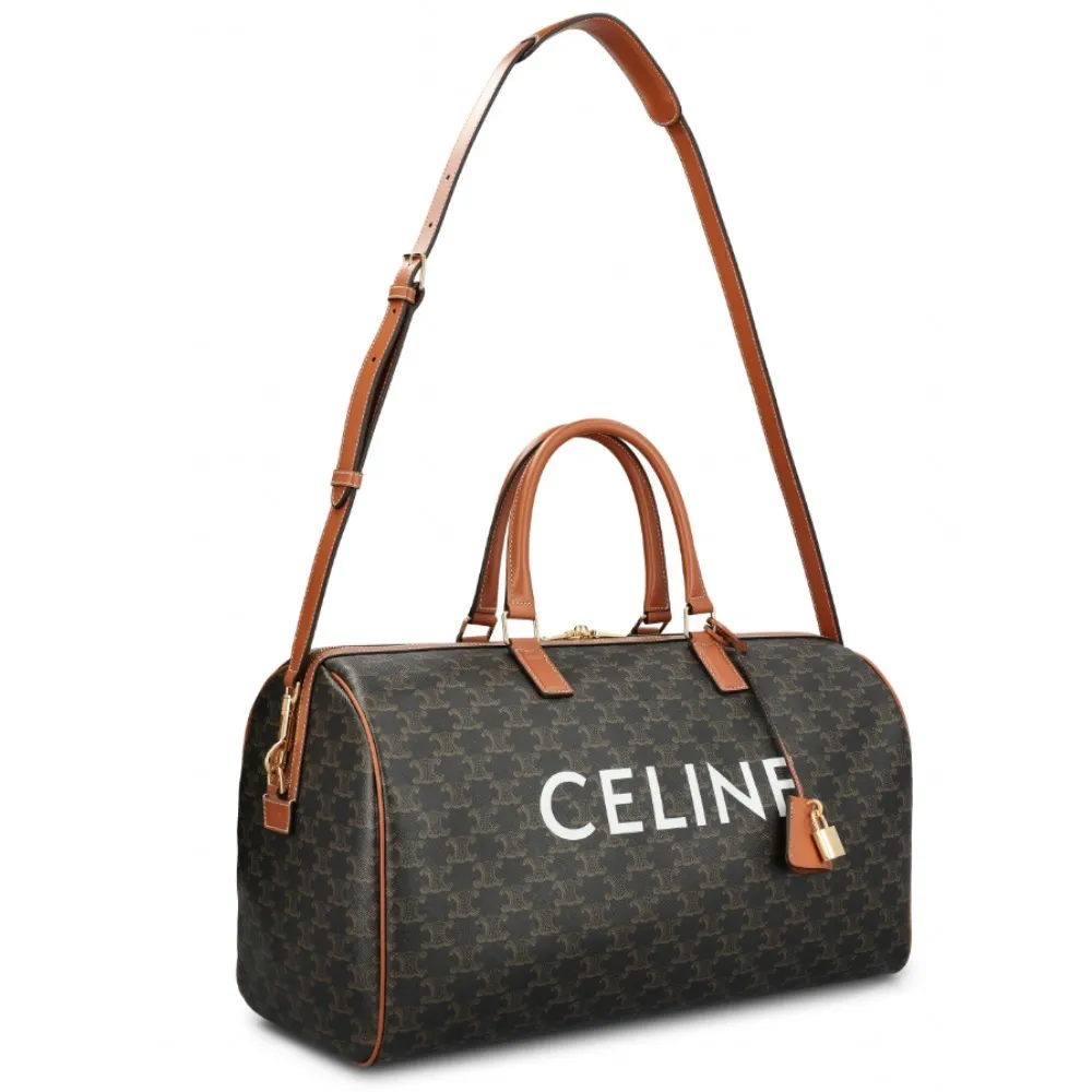 《大人かわいい》【CELINE】トリオンフミディアムトラベルバッグ