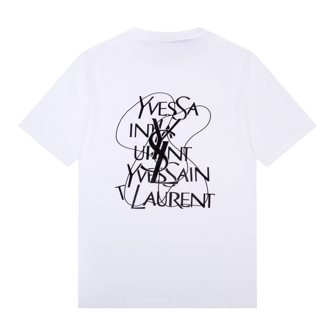 【YSL SAINT LAURENT 公式旗艦店】サンローラン Tシャツ ご好評に付き再入荷！