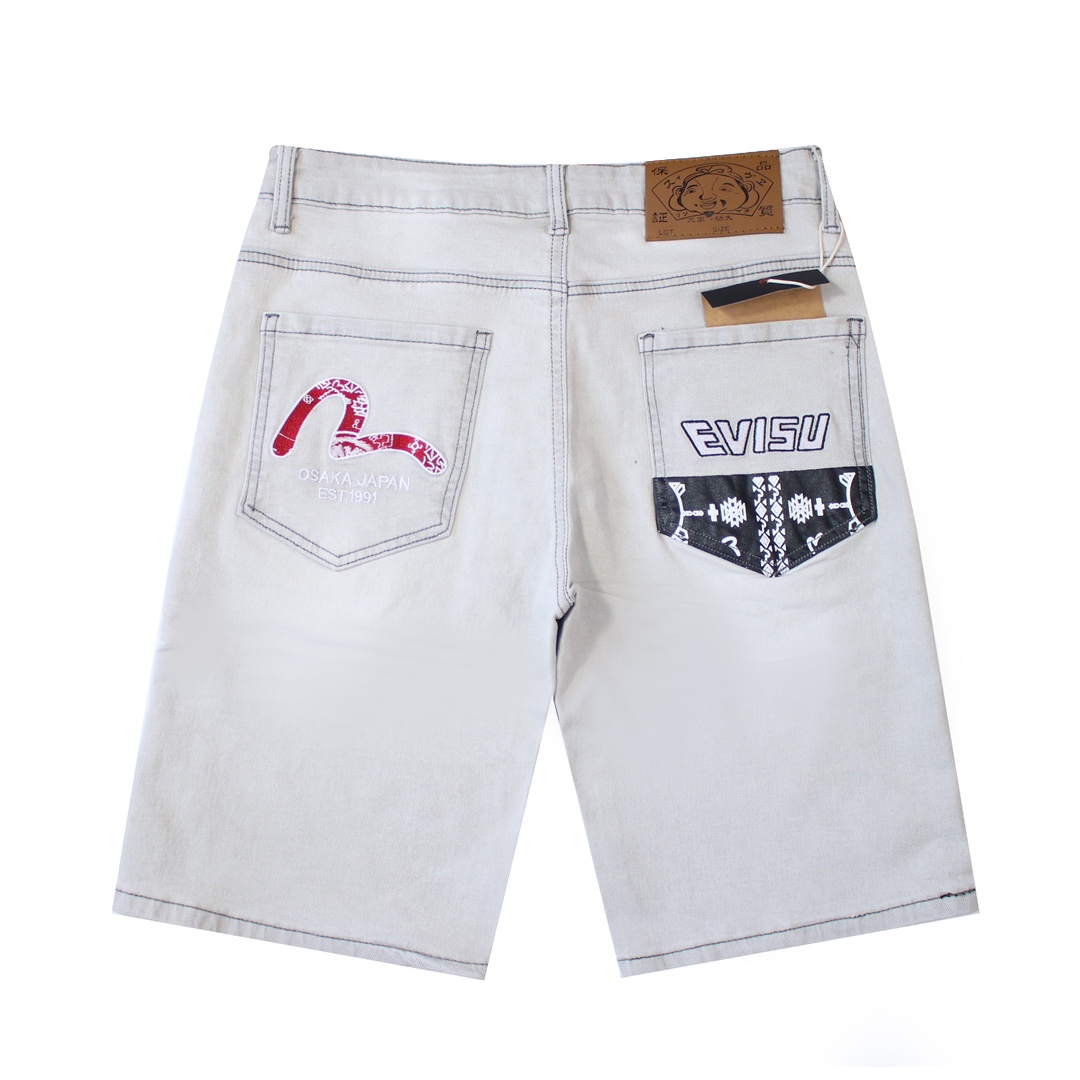 【EVISU  公式旗艦店】エヴィス ショートパンツ  ご好評に付き再入荷！