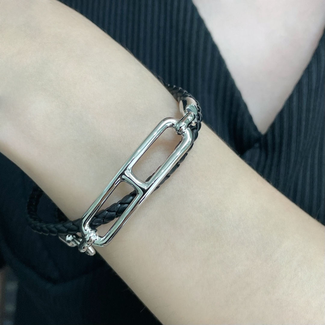 【HERMES】ブレスレット、ファッションシンプルなスタイル