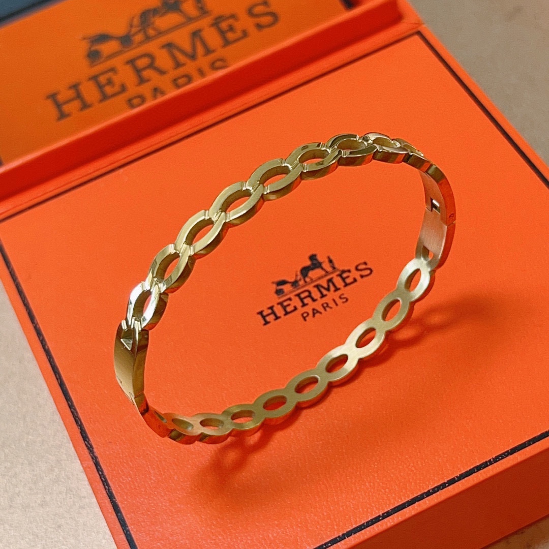 【HERMES】ブレスレット、ファッションシンプルなスタイル