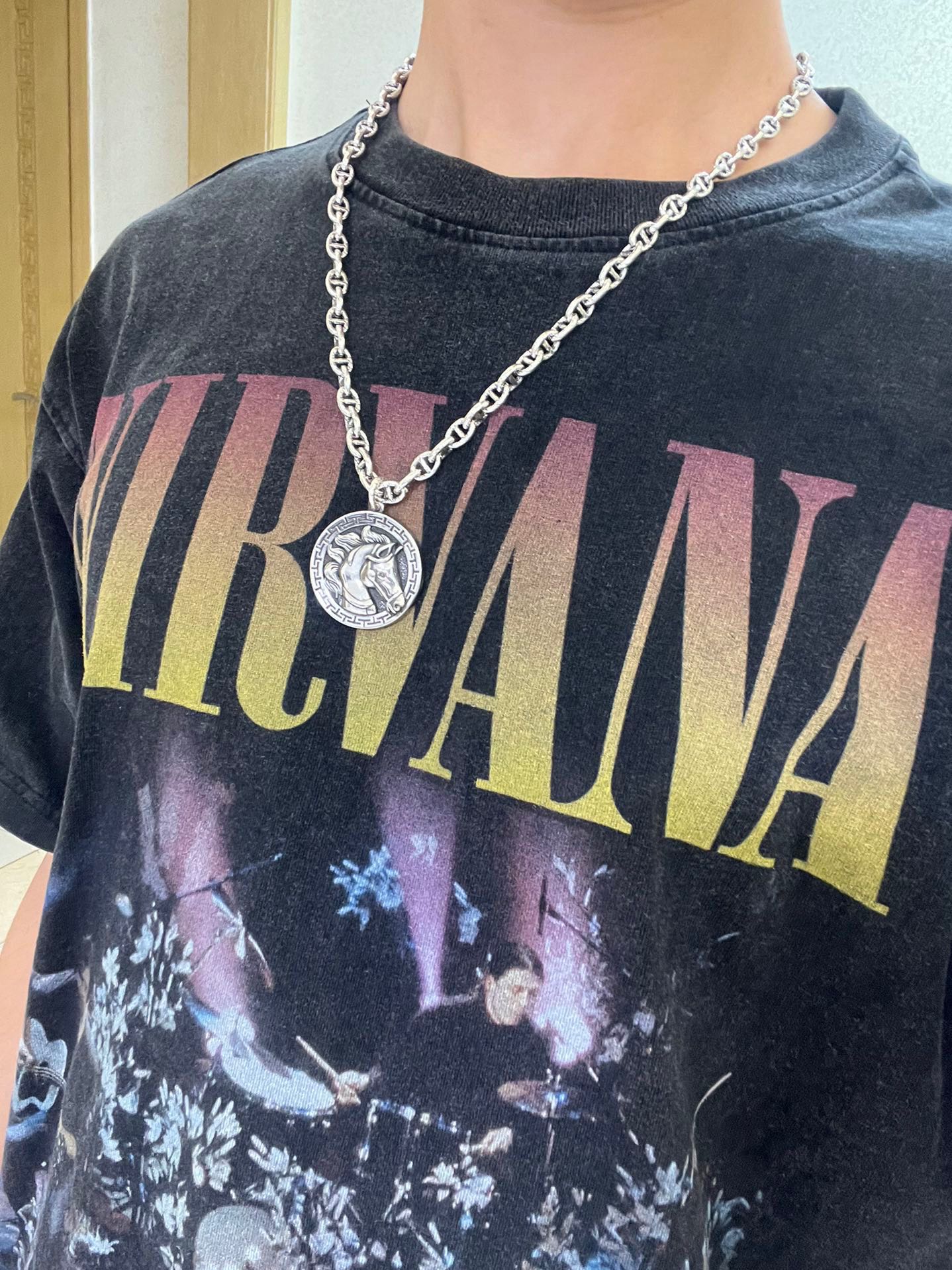 【HERMES】ネックレス、新しいネックレス万能シンプルファッションオーナメント