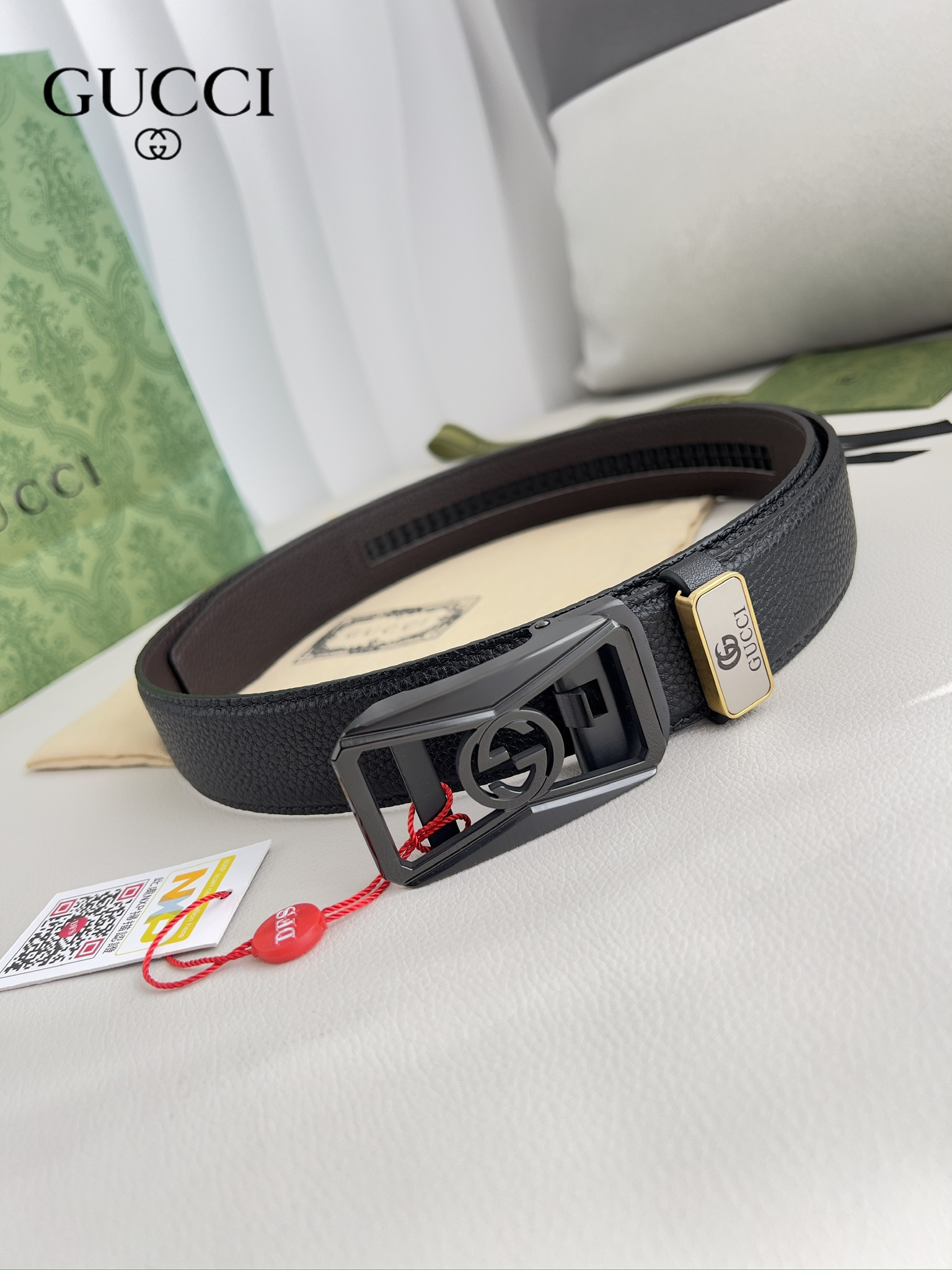 【GUCCI】(グッチ) 3.5cmベルト メンズ