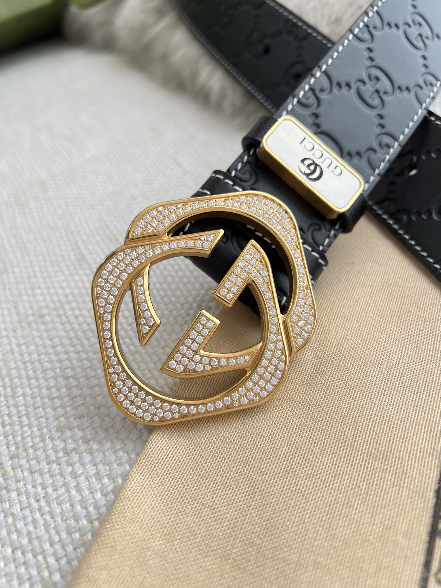 【GUCCI】(グッチ) 3.8cmベルト メンズ