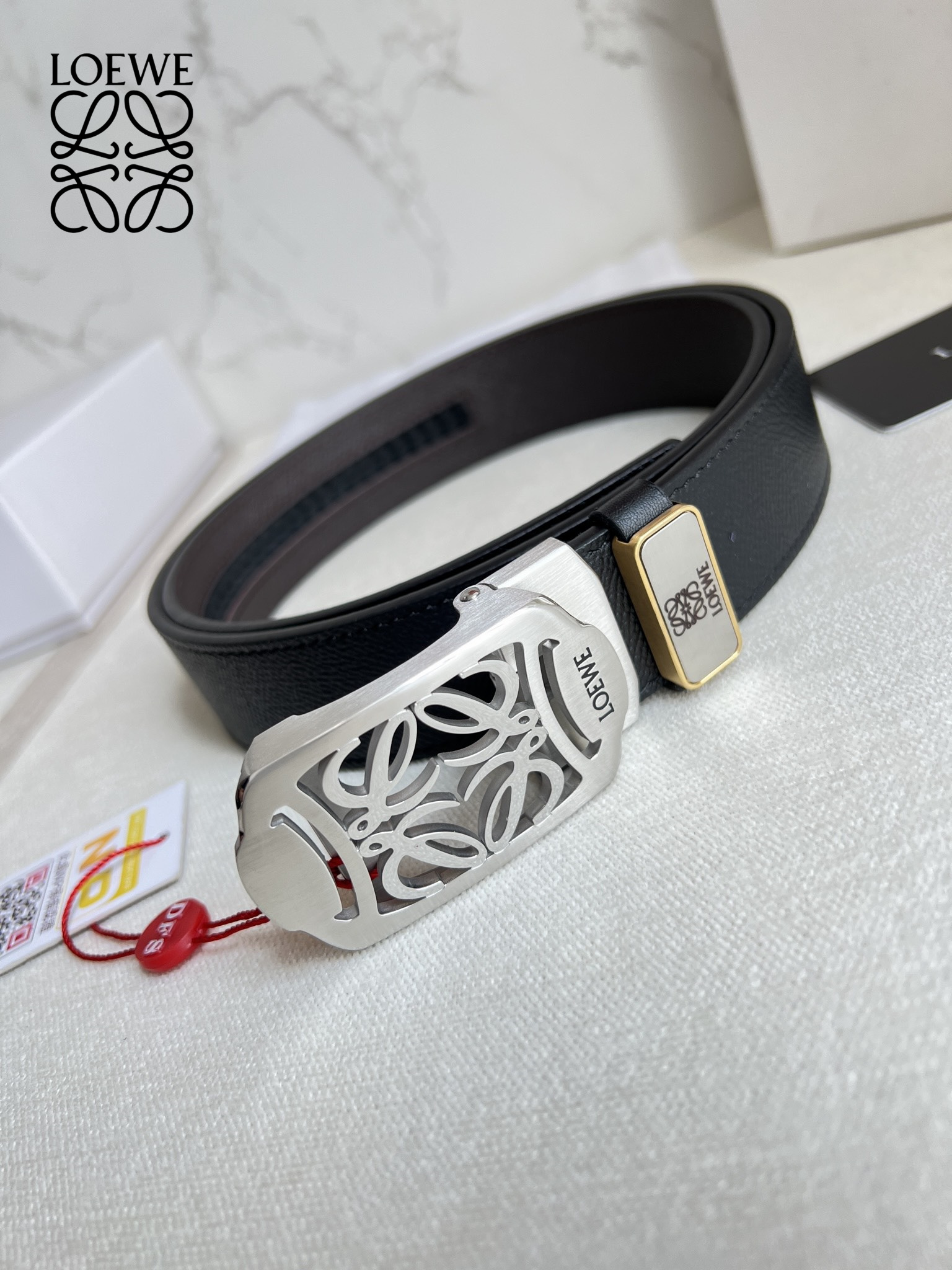 【LOEWE】(ロエベ) 3.5cmベルト メンズ