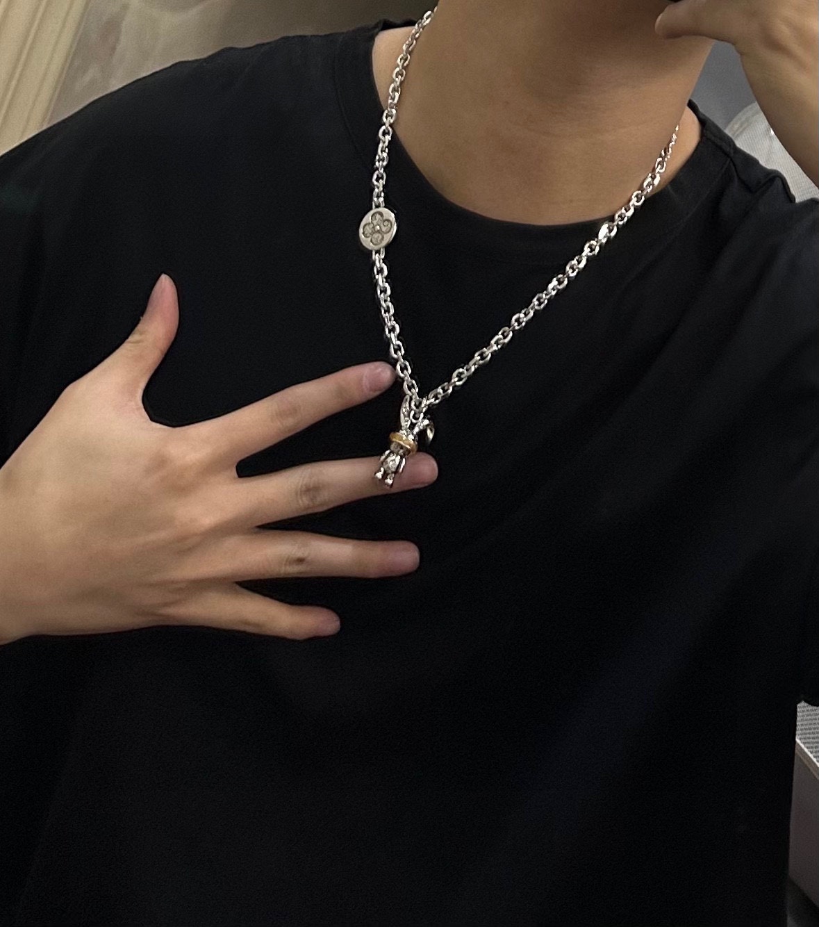 【LOUIS VUITTON】ネックレス、新しいネックレス万能シンプルファッションオーナメント  2472