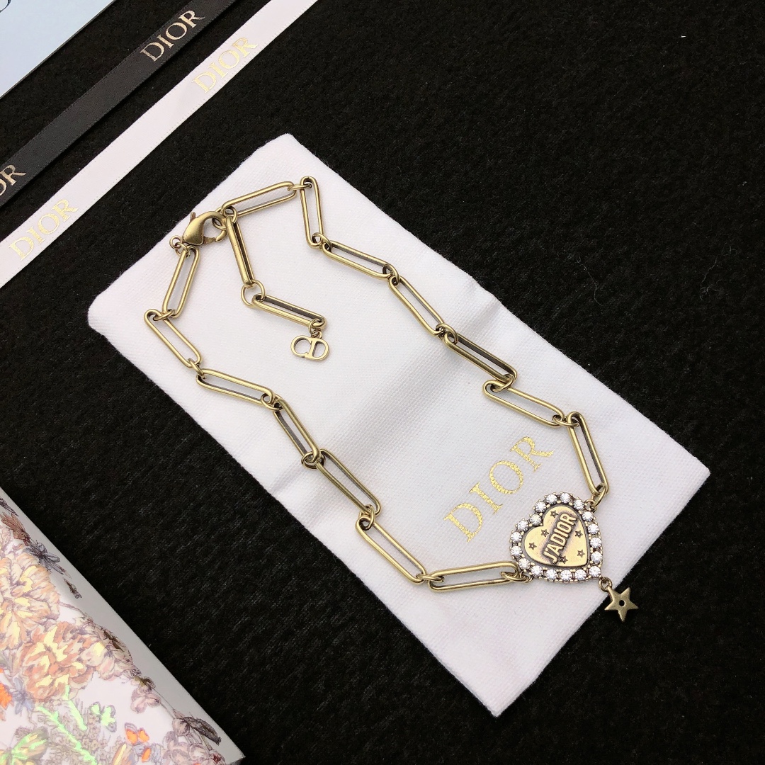 【DIOR】ネックレス、新しいネックレス万能シンプルファッションオーナメント 2473