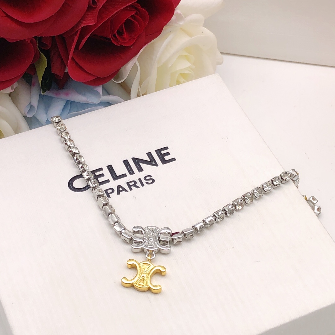 【CELINE】ネックレス、新しいネックレス万能シンプルファッションオーナメント 2474
