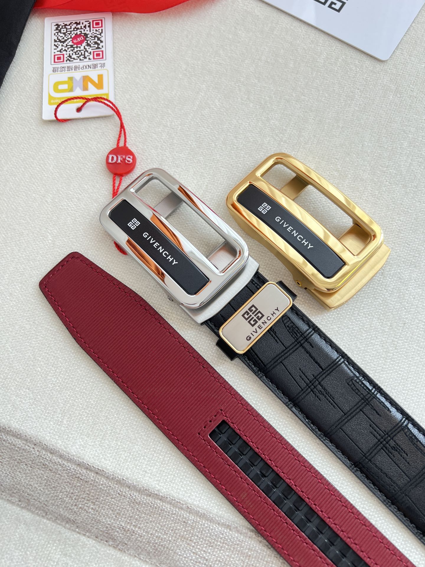 【GIVENCHY】(ジバンシー) 3.5cmベルト メンズ 24706