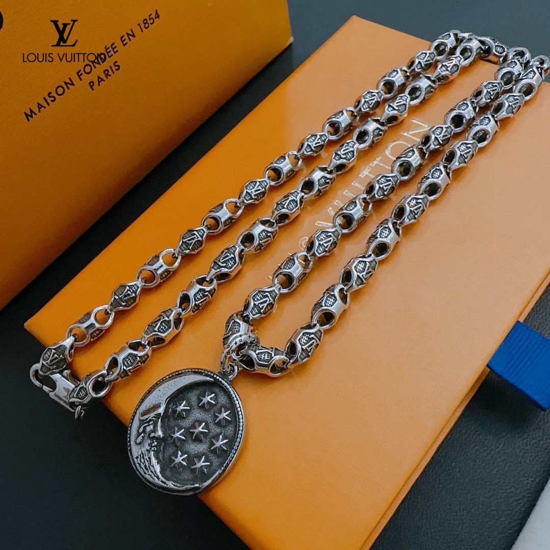【LOUIS VUITTON】ネックレス、新しいネックレス万能シンプルファッションオーナメント
