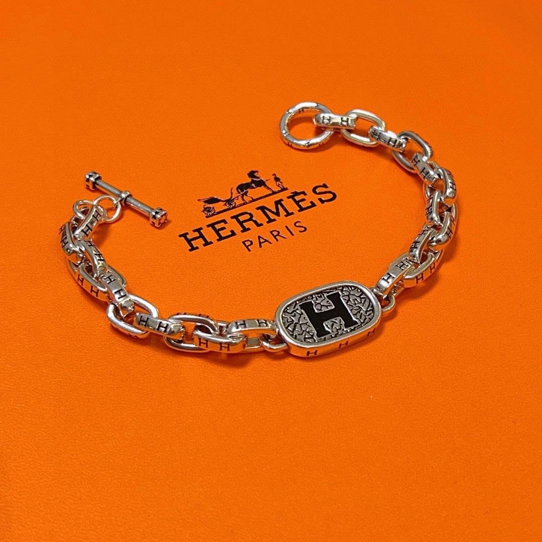 【HERMES】ブレスレット、ファッションシンプルなスタイル