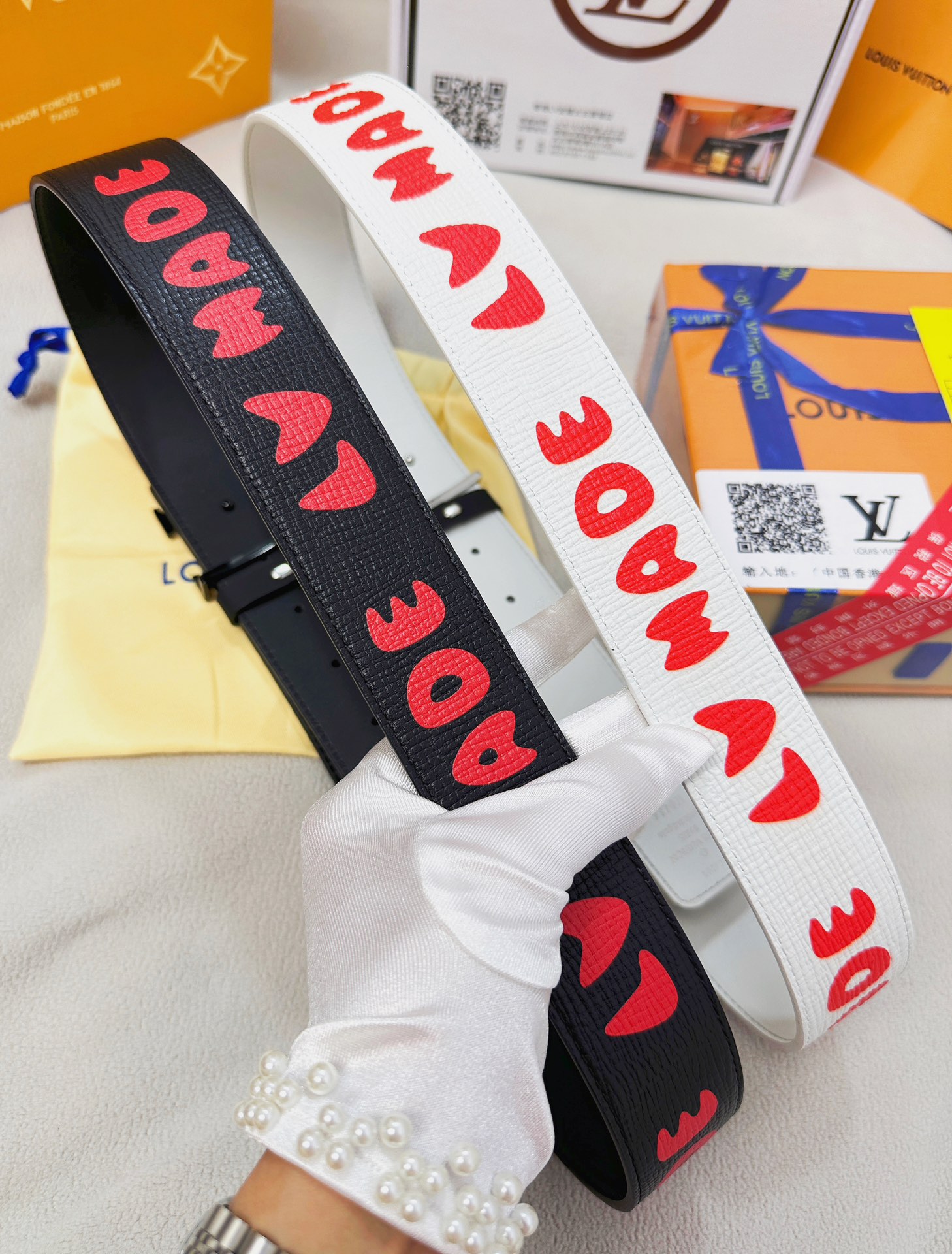 【LOUIS VUITTON】(ルイヴィトン) 3.8cmベルト メンズ