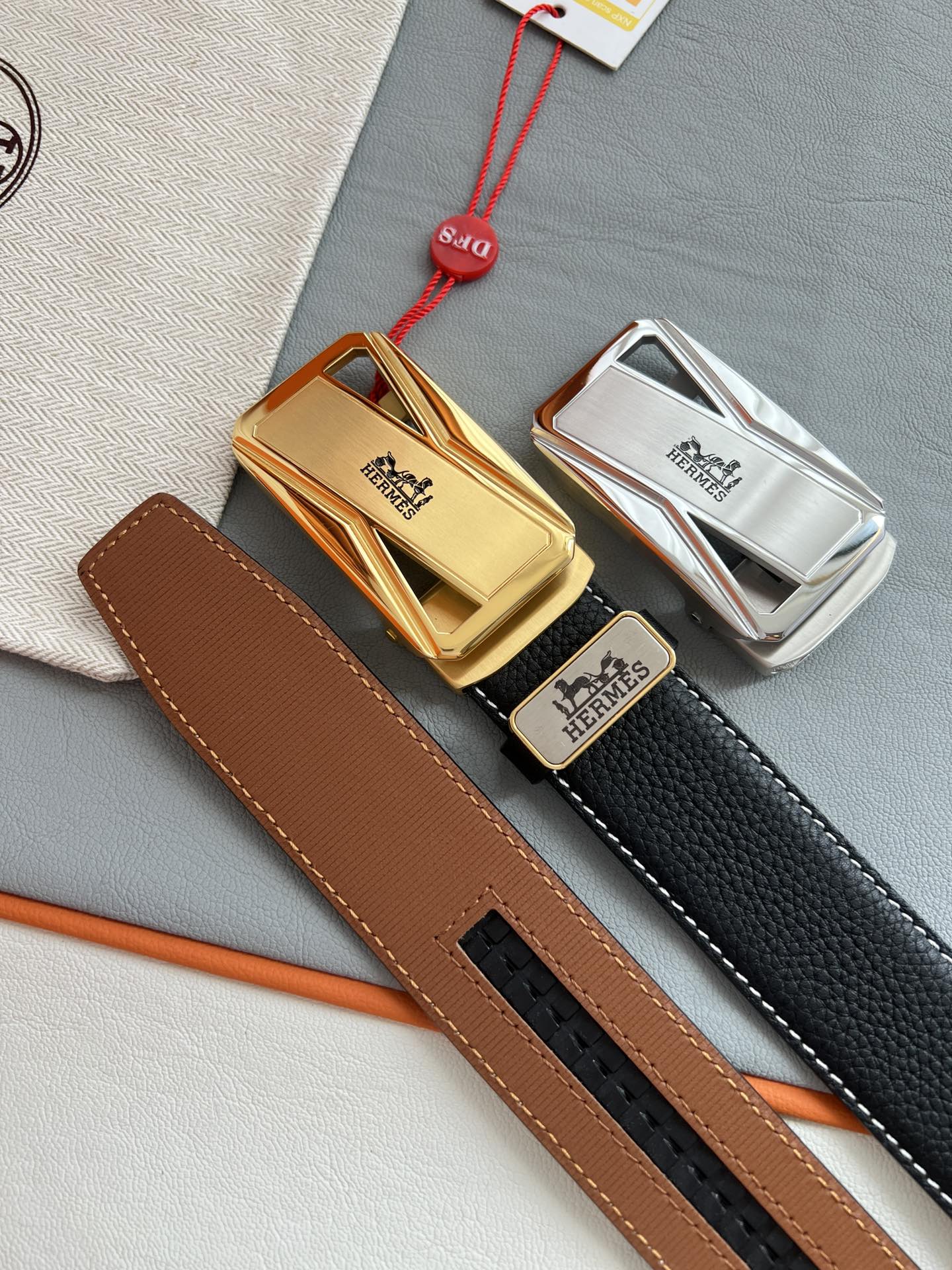 【Hermès】(エルメス) 3.5cmベルト メンズ