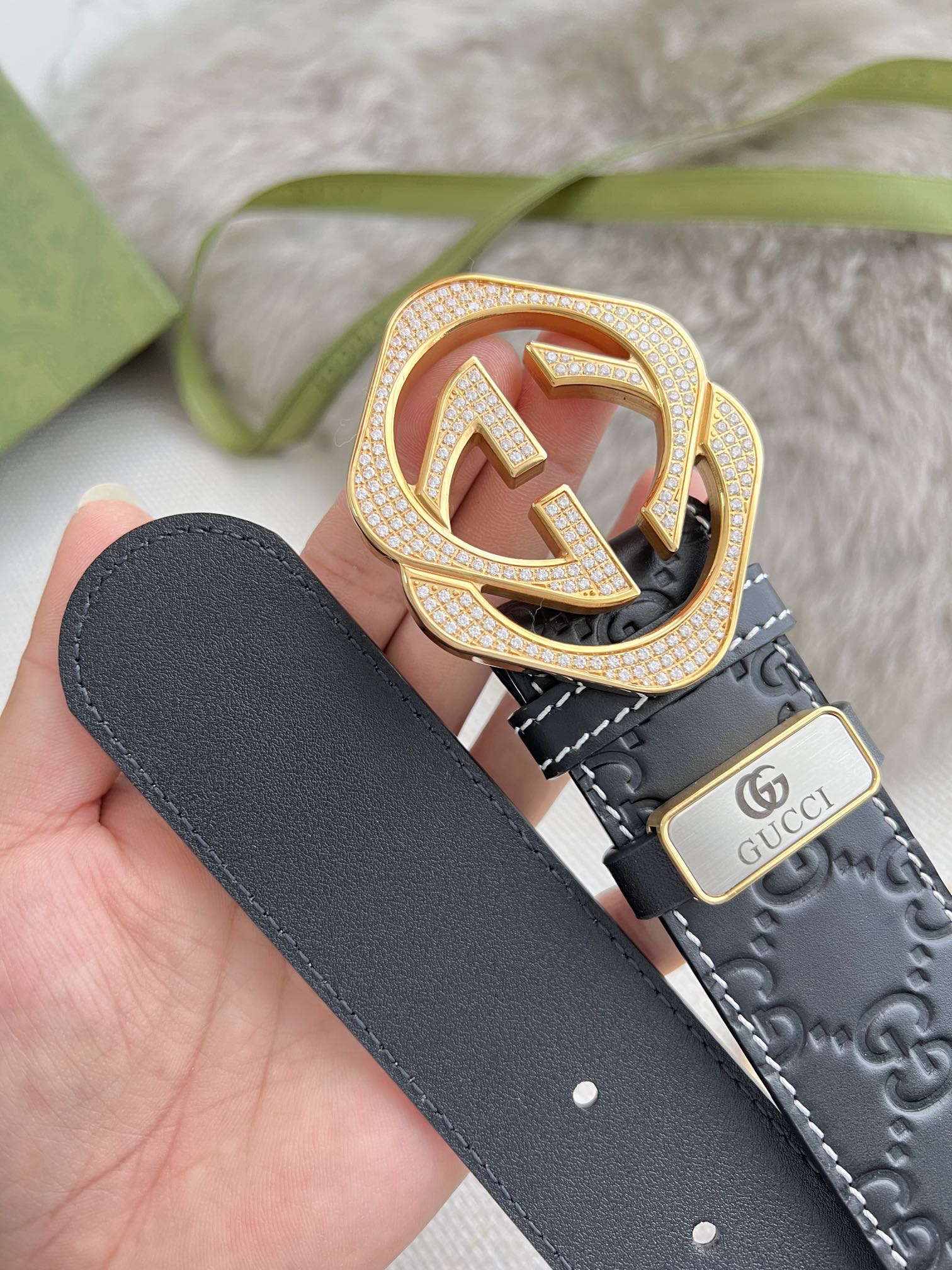 【GUCCI】(グッチ) 3.8cmベルト メンズ