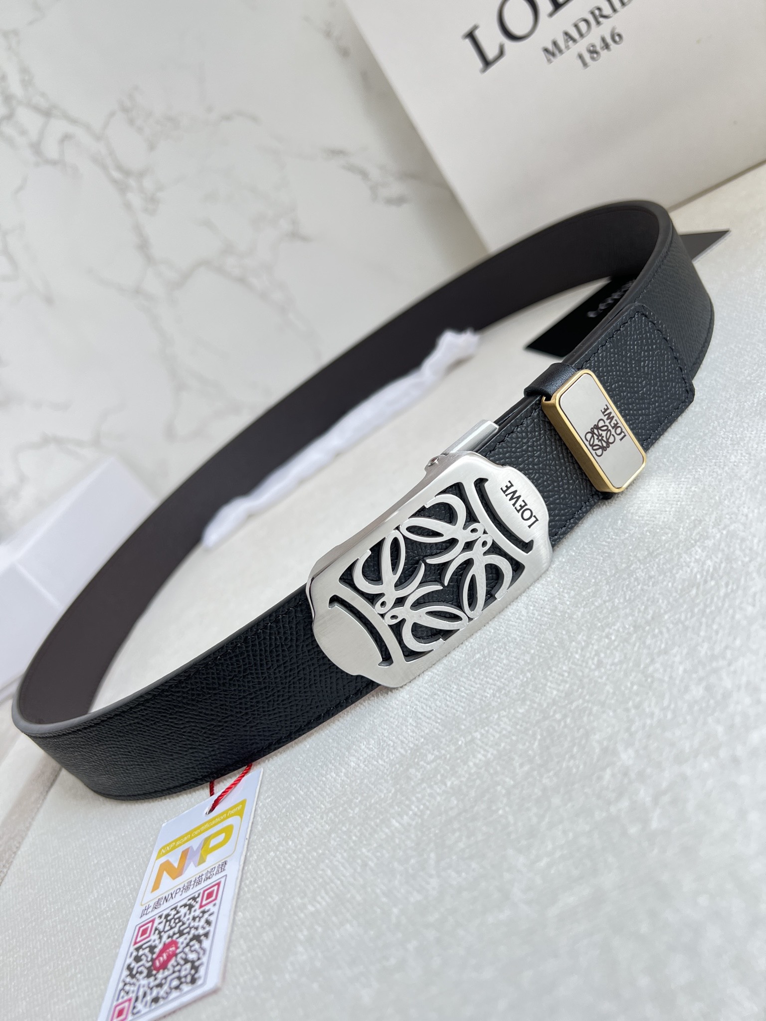 【LOEWE】(ロエベ) 3.5cmベルト メンズ