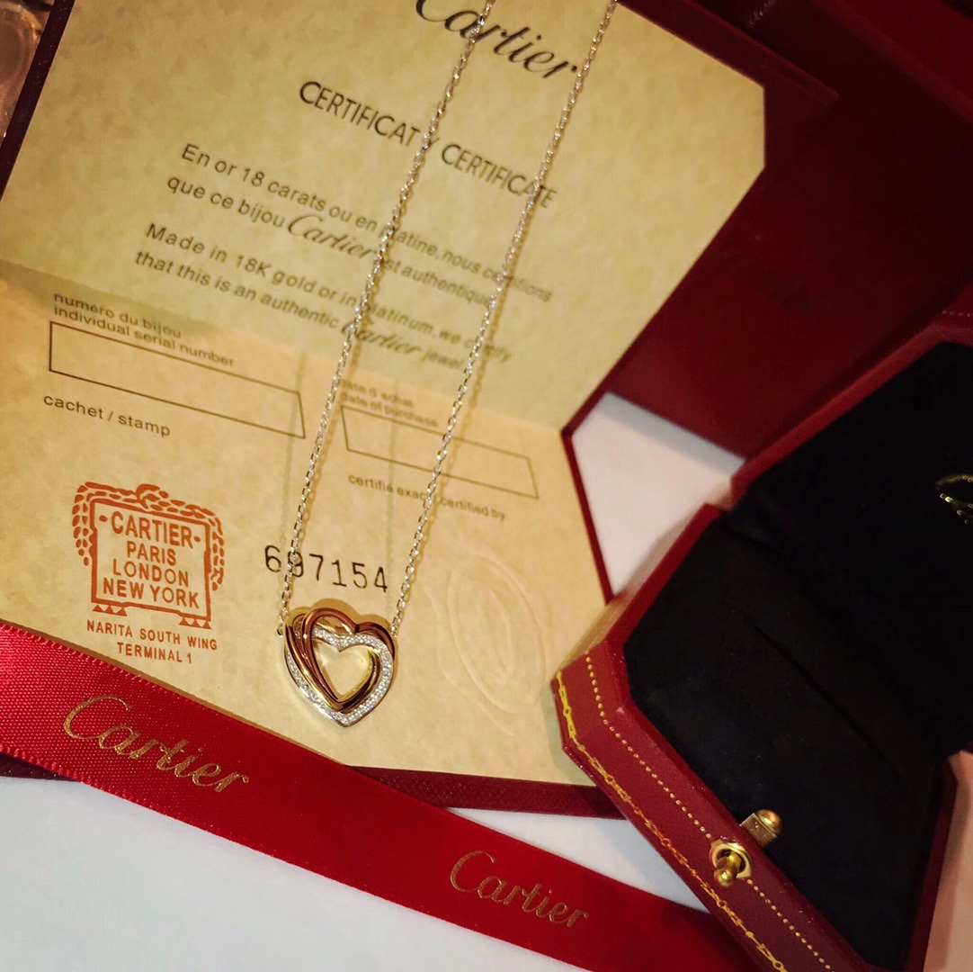 【CARTIER】ネックレス、新しいネックレス万能シンプルファッションオーナメント 24614