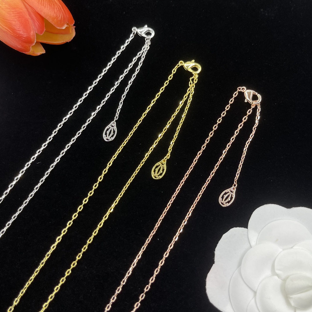 【CARTIER】ネックレス、新しいネックレス万能シンプルファッションオーナメント 2472