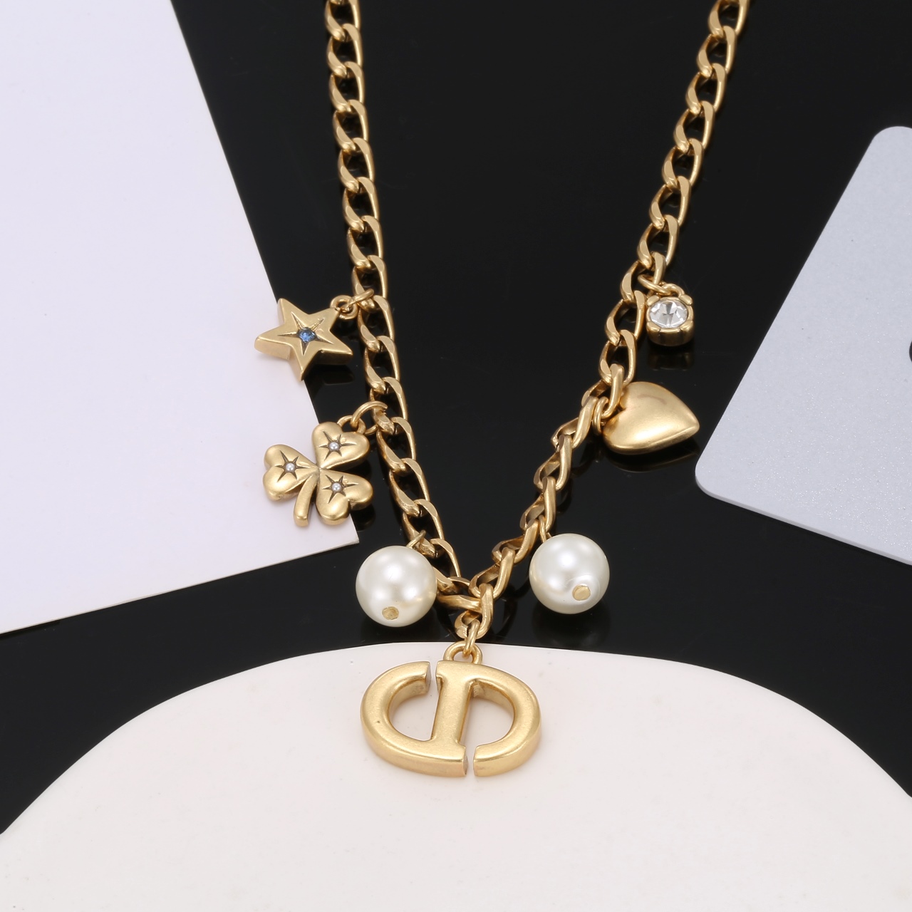 【DIOR】ネックレス、新しいネックレス万能シンプルファッションオーナメント