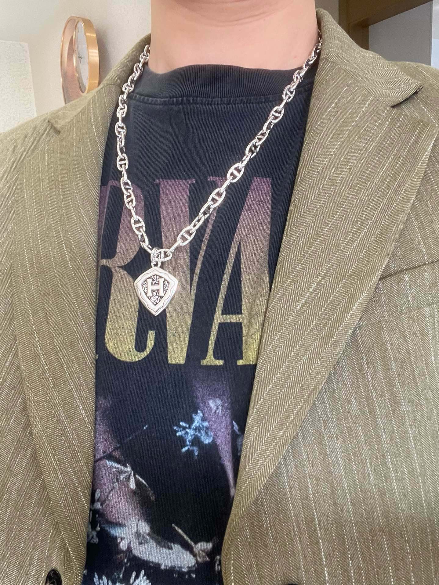 【 HERMES】ネックレス、新しいネックレス万能シンプルファッションオーナメント 2473