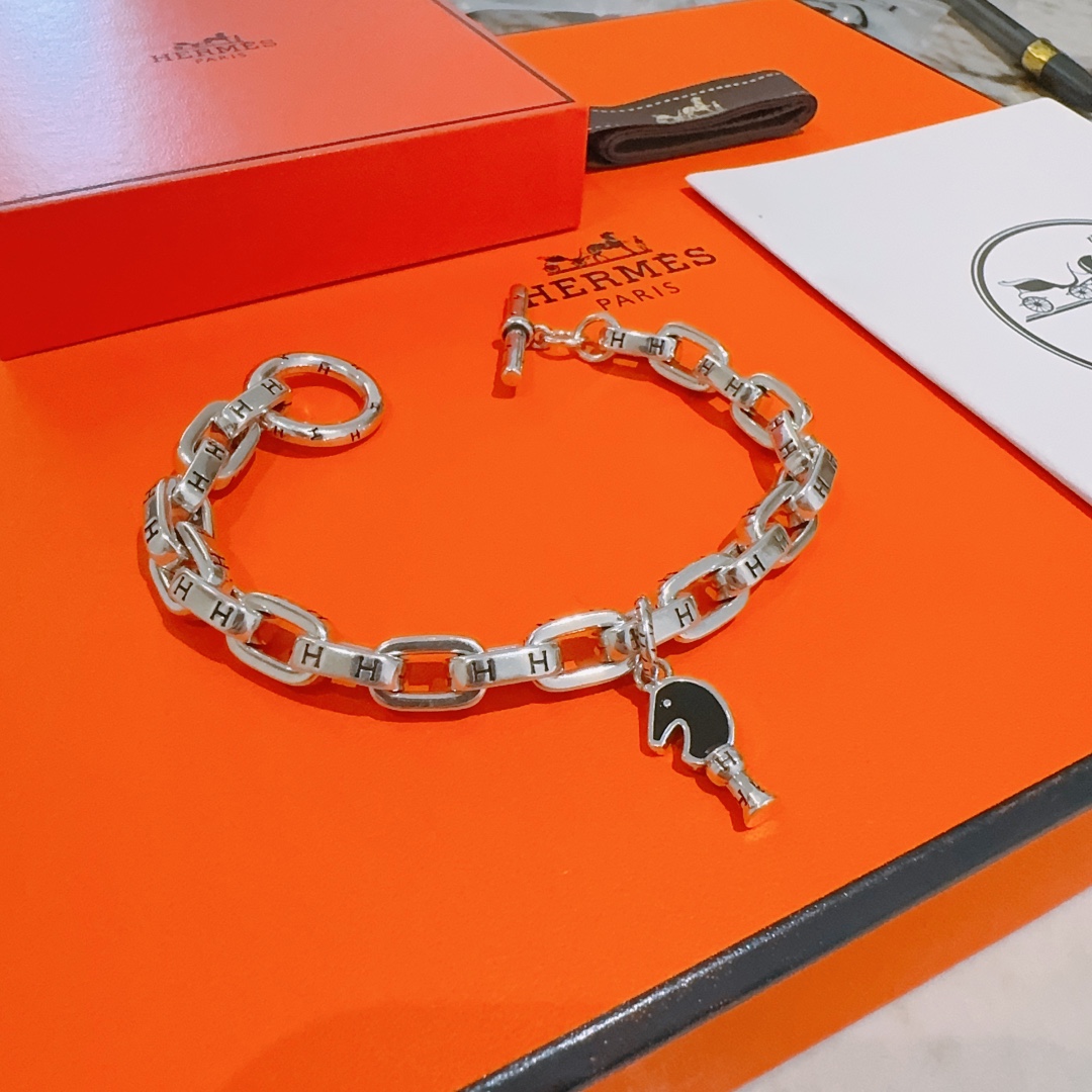 【HERMES】ブレスレット、ファッションシンプルなスタイル 2473