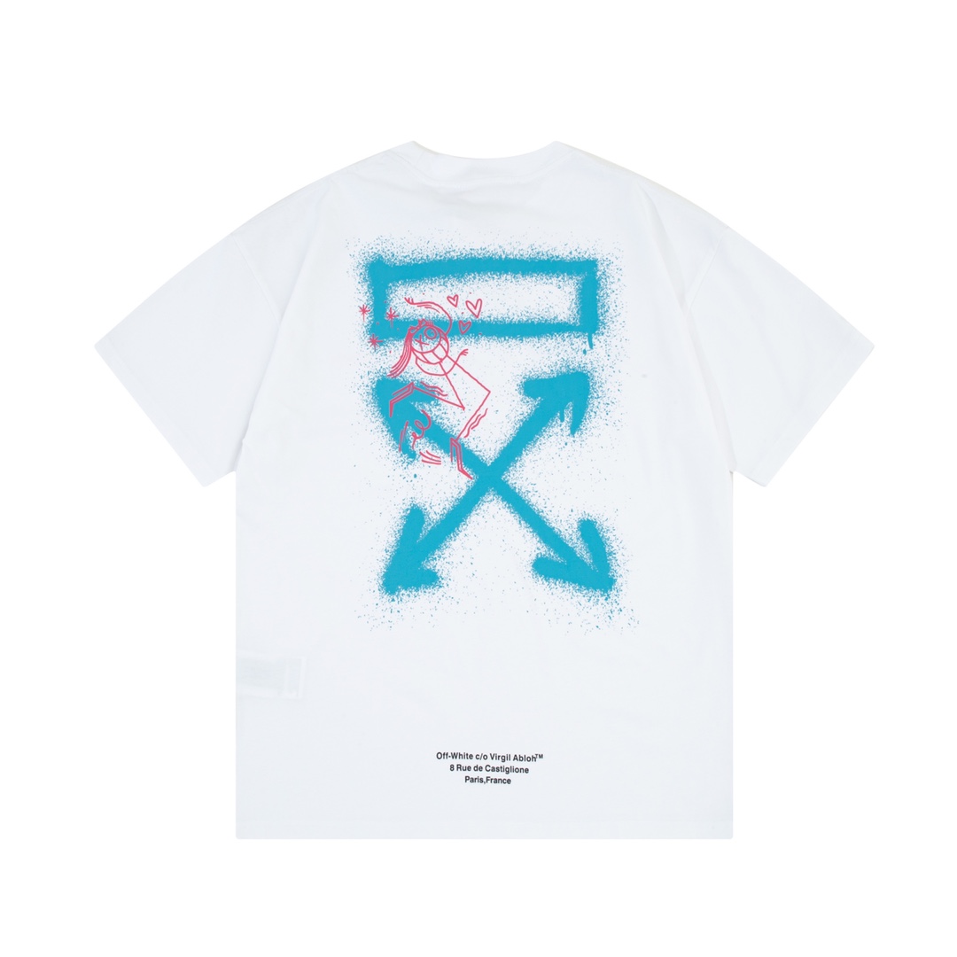 【OFF-WHITE 公式旗艦店】オフホワイト  Tシャツ ご好評に付き再入荷！