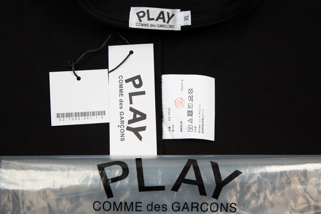 【COMME DES GARCONS PLAY 公式旗艦店】 コム デ ギャルソン プレイ   Tシャツご好評に付き再入荷！