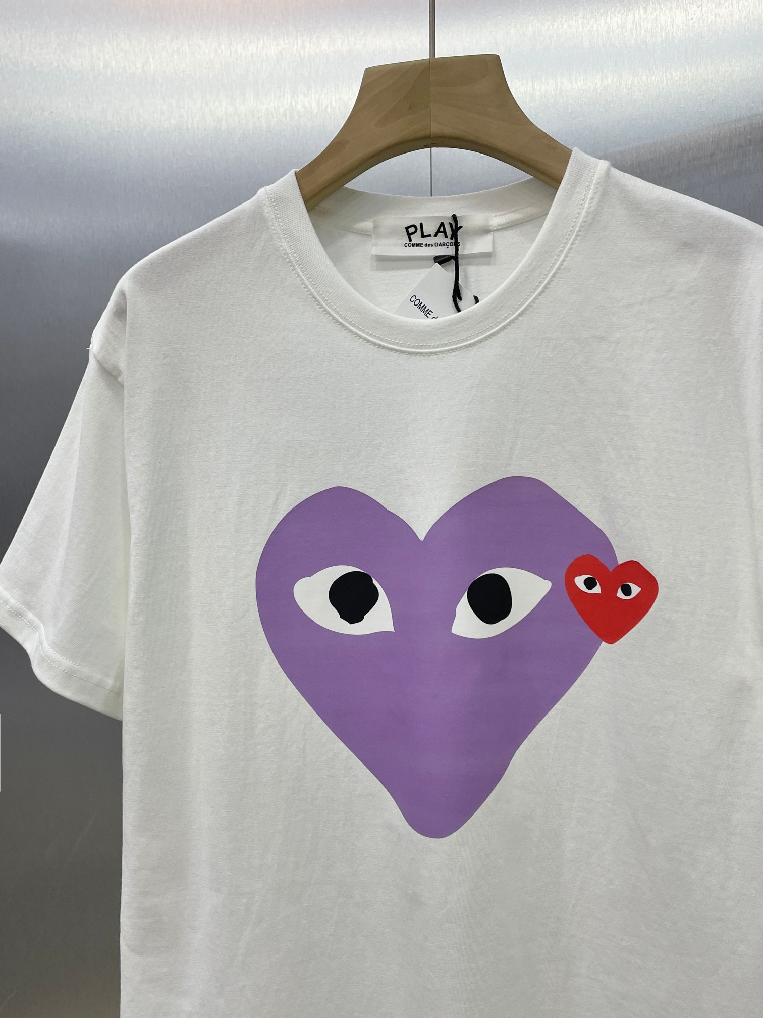 【COMME DES GARCONS PLAY 公式旗艦店】 コム デ ギャルソン プレイ   Tシャツご好評に付き再入荷！