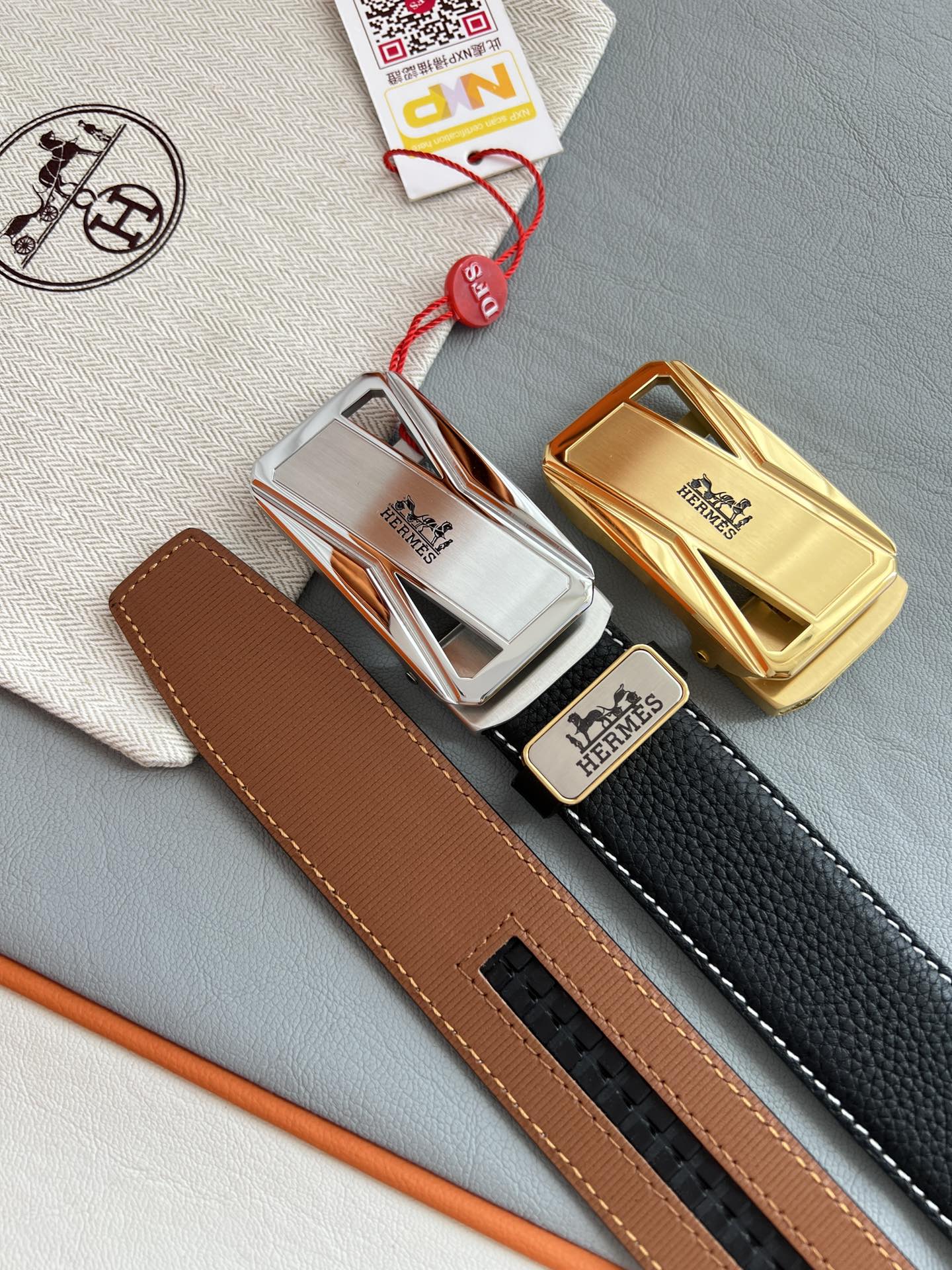 【Hermès】(エルメス) 3.5cmベルト メンズ