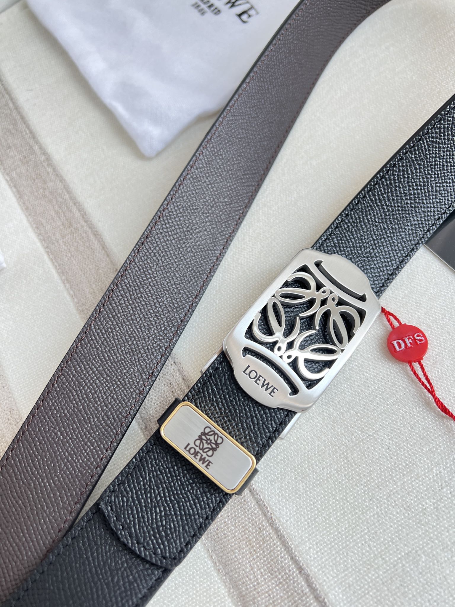 【LOEWE】(ロエベ) 3.5cmベルト メンズ