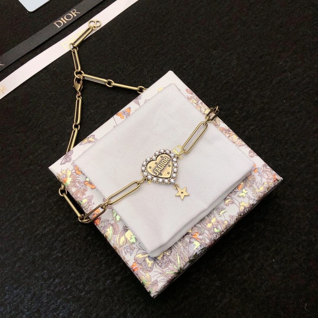 【DIOR】ネックレス、新しいネックレス万能シンプルファッションオーナメント 2473