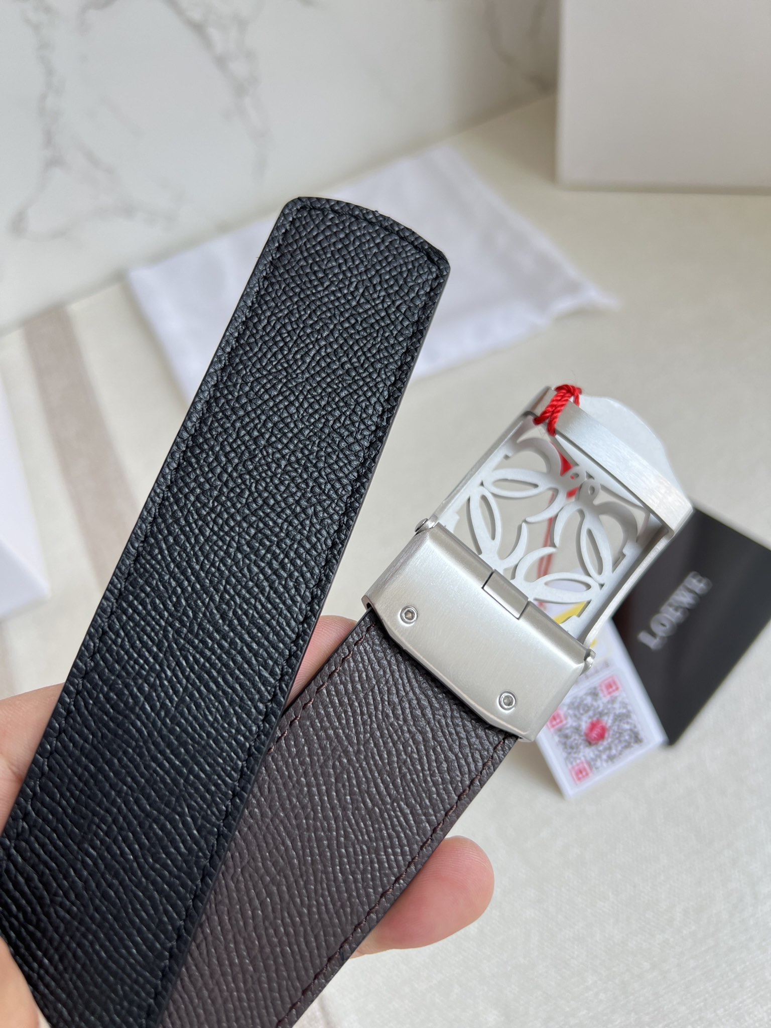 【LOEWE】(ロエベ) 3.5cmベルト メンズ