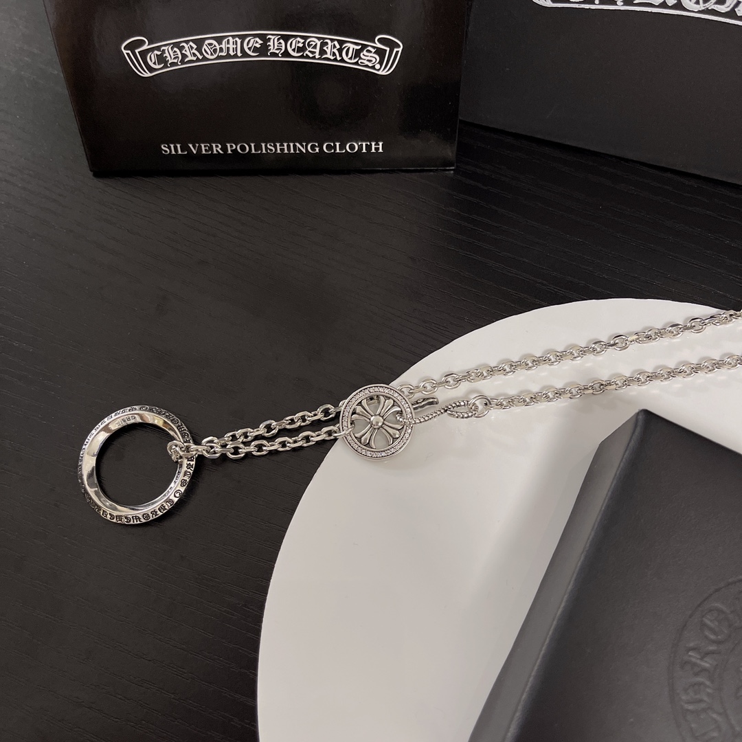 【CHROME HEARTS】クロムハーツ、新しいネックレス万能シンプルファッションオーナメント 2471