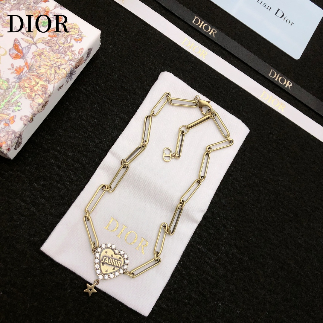 【DIOR】ネックレス、新しいネックレス万能シンプルファッションオーナメント 2473