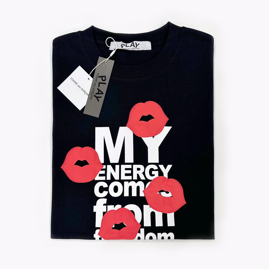 【COMME DES GARCONS PLAY  公式旗艦店】コム デ ギャルソン プレイ   Tシャツご好評に付き再入荷！